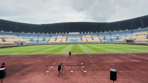 rumput gbla - ilustrasi berita Bung Binder Soroti Kondisi Rumput GBLA Usai Persib Menang atas PSM